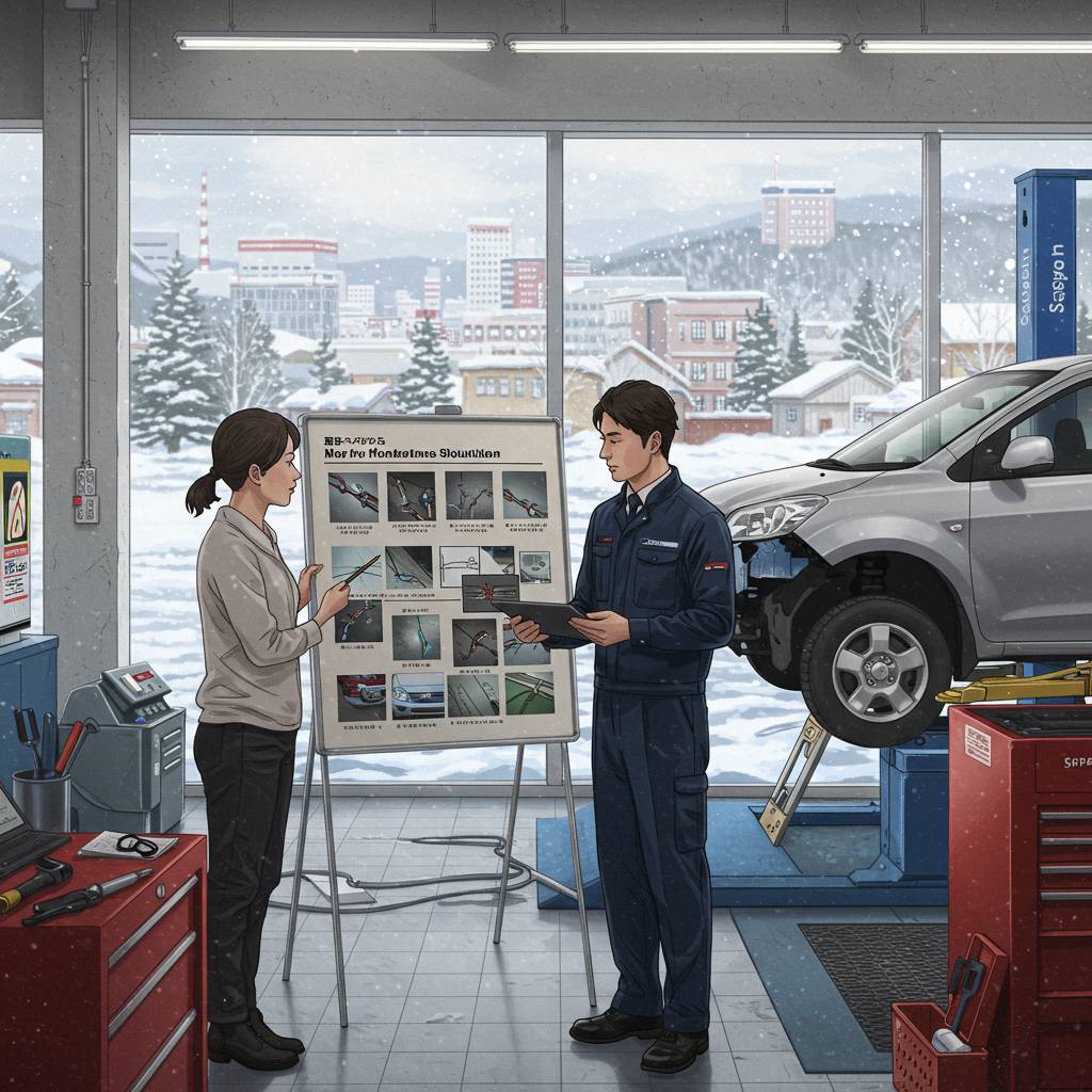 札幌市で車を買うなら知っておくべき傷の種類と修理法