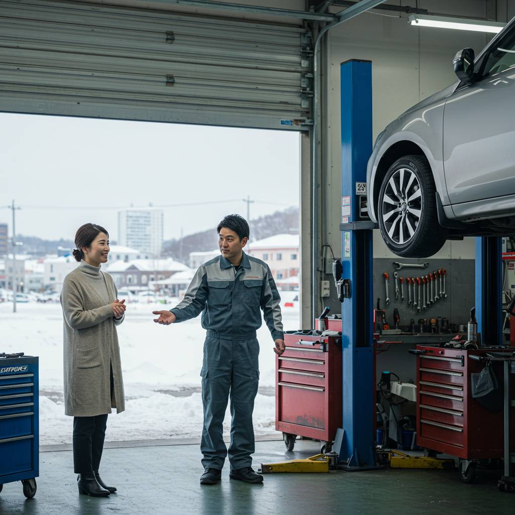 ドライブ中のトラブルも安心!札幌の頼れる車修理屋さん