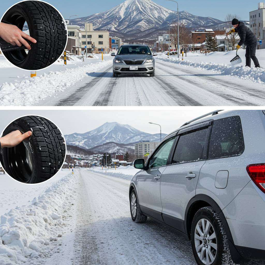 札幌市の凍結路で増える車の傷、予防法を徹底解説!