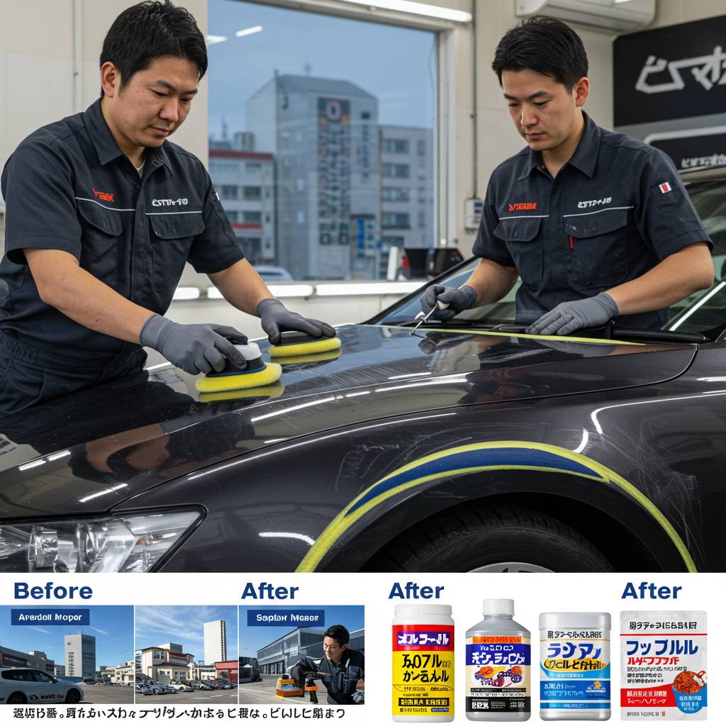 札幌市で車の傷消し!プロが教える驚きの格安テクニック｜ピッカーズ札幌店 – 札幌市の車のキズ・ヘコミ、板金修理専門店