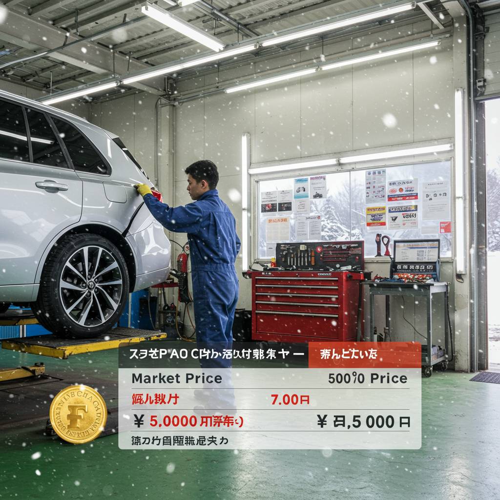 札幌市内の板金修理、相場より5万円安くする方法｜ピッカーズ札幌店 – 札幌市の車のキズ・ヘコミ、板金修理専門店
