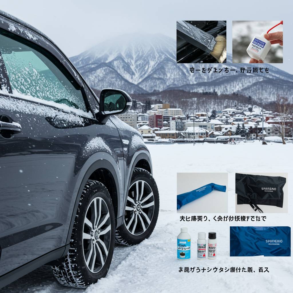 北海道の厳しい環境が生む!札幌市特有の車の傷対策