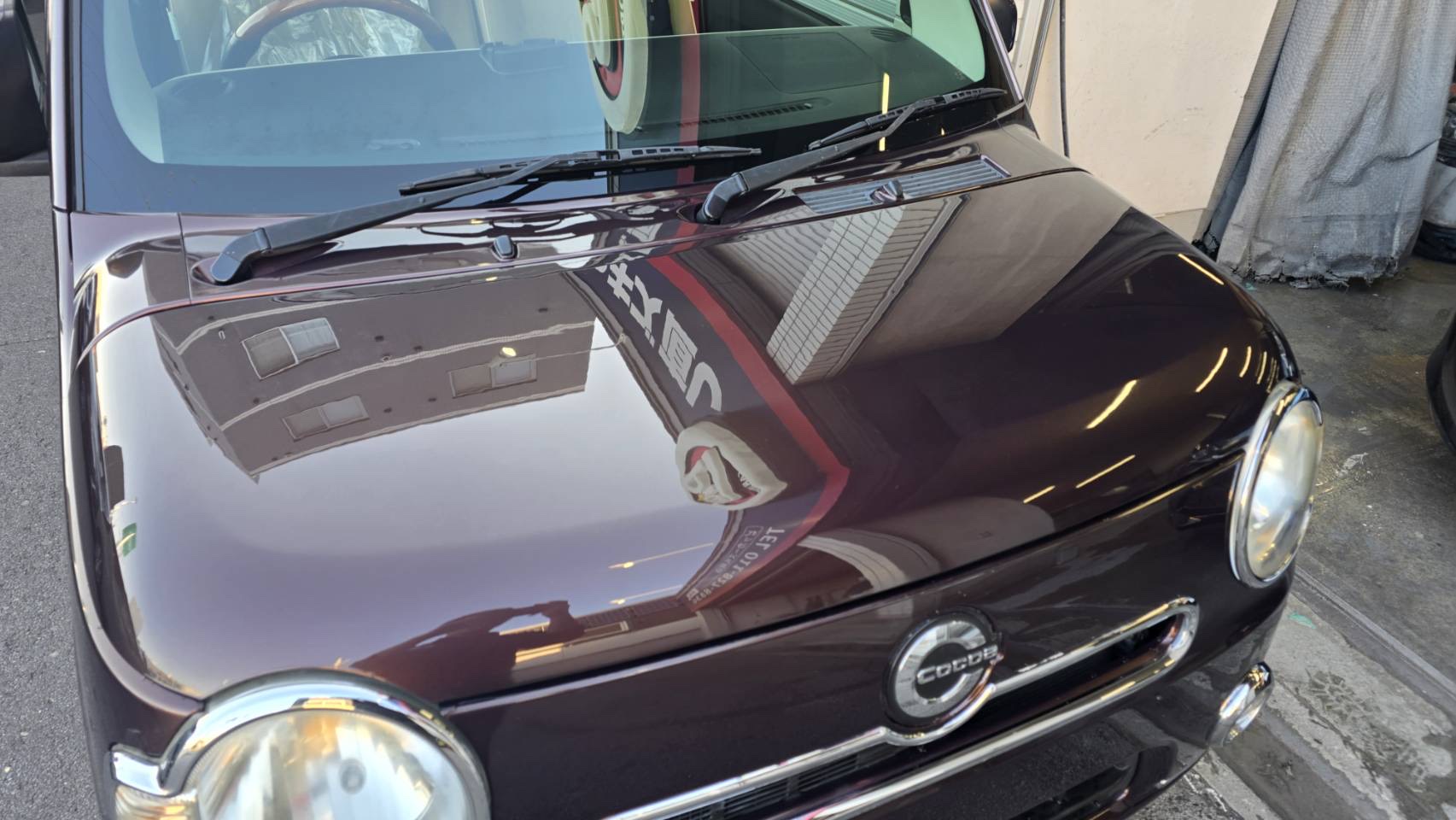 ミラココア　塗装｜ピッカーズ札幌店 – 札幌市の車のキズ・ヘコミ、板金修理専門店