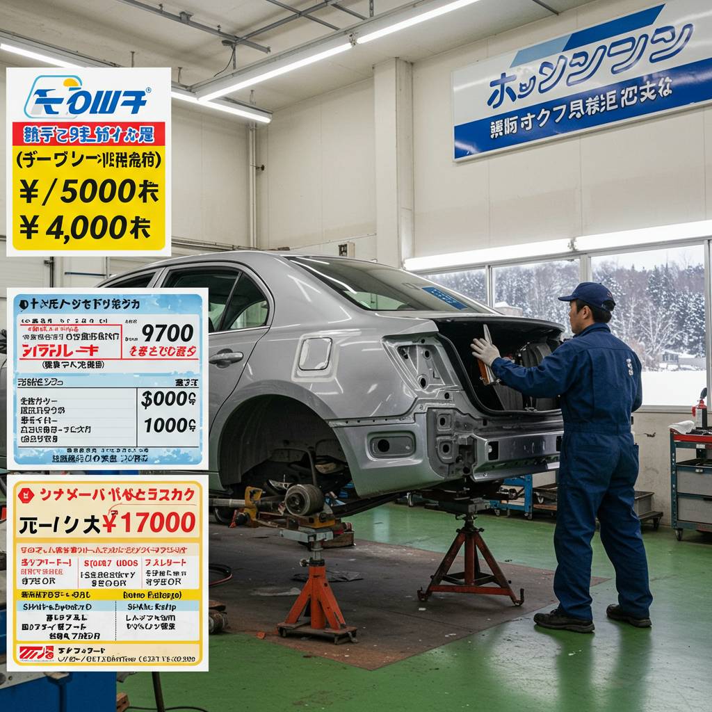 札幌市で知っておくべき！板金修理相場の真実とお得情報｜ピッカーズ札幌店 – 札幌市の車のキズ・ヘコミ、板金修理専門店