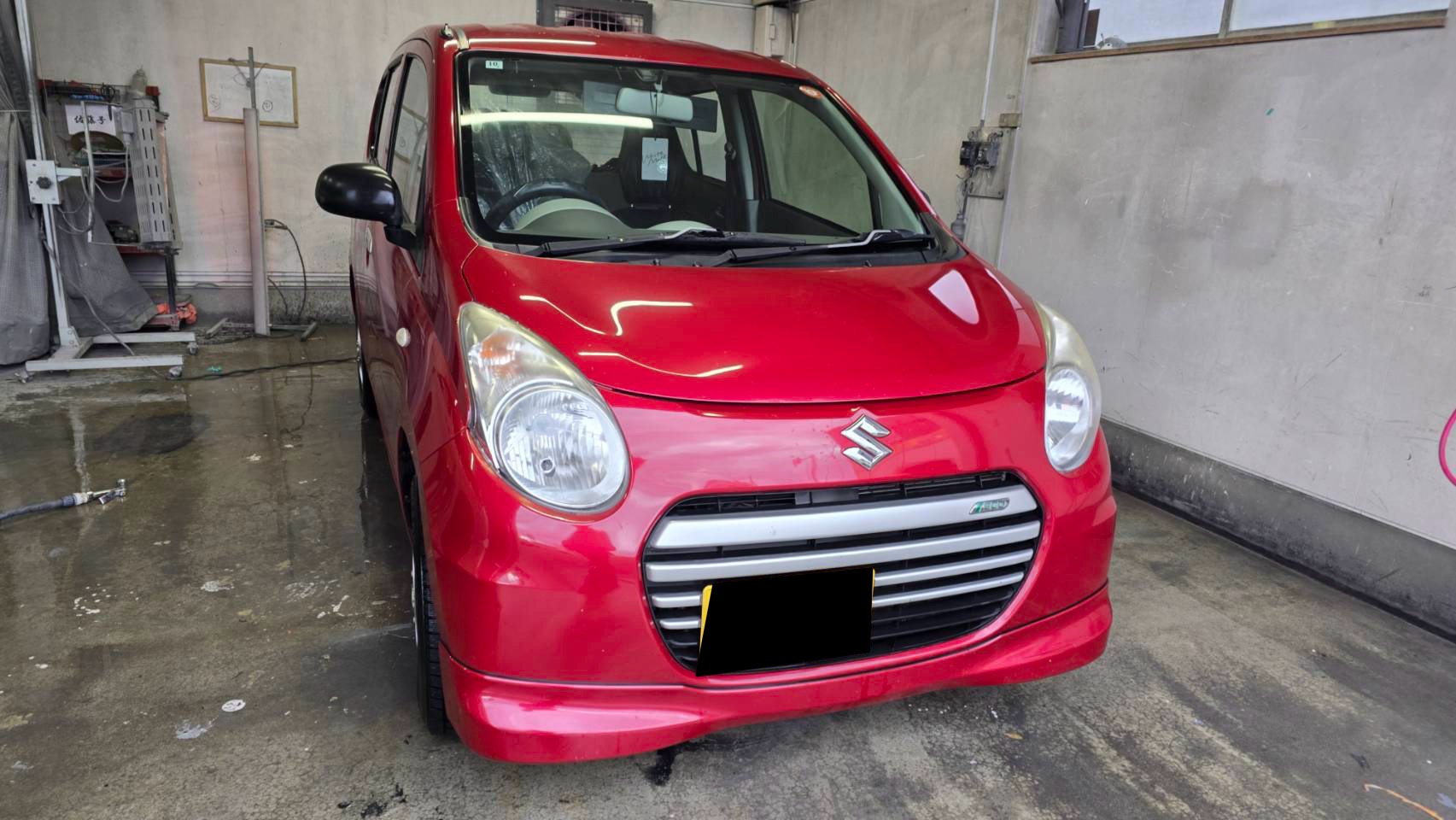 スズキアルト　線キズ｜ピッカーズ札幌店 – 札幌市の車のキズ・ヘコミ、板金修理専門店