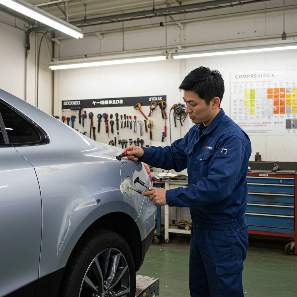札幌市内の修理工場が明かす車の傷種類別・最適修理方法ガイド｜ピッカーズ札幌店 – 札幌市の車のキズ・ヘコミ、板金修理専門店