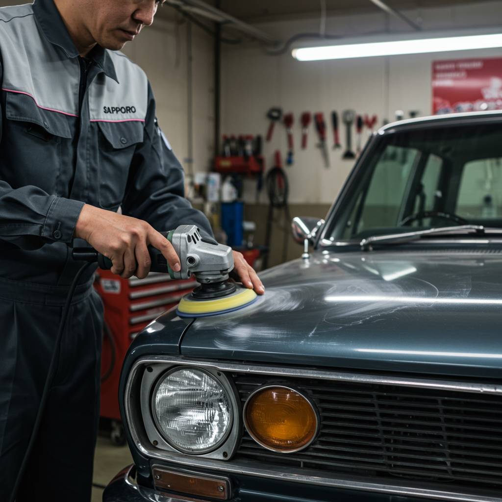 札幌の中古車販売店が使う秘密の傷消しテクニック大公開｜ピッカーズ札幌店 – 札幌市の車のキズ・ヘコミ、板金修理専門店