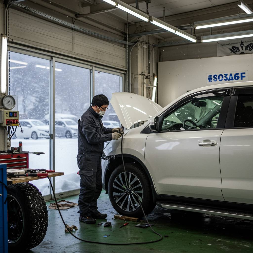 札幌の寒冷地仕様車のへこみ修理で知っておくべき特殊事情｜ピッカーズ札幌店 – 札幌市の車のキズ・ヘコミ、板金修理専門店