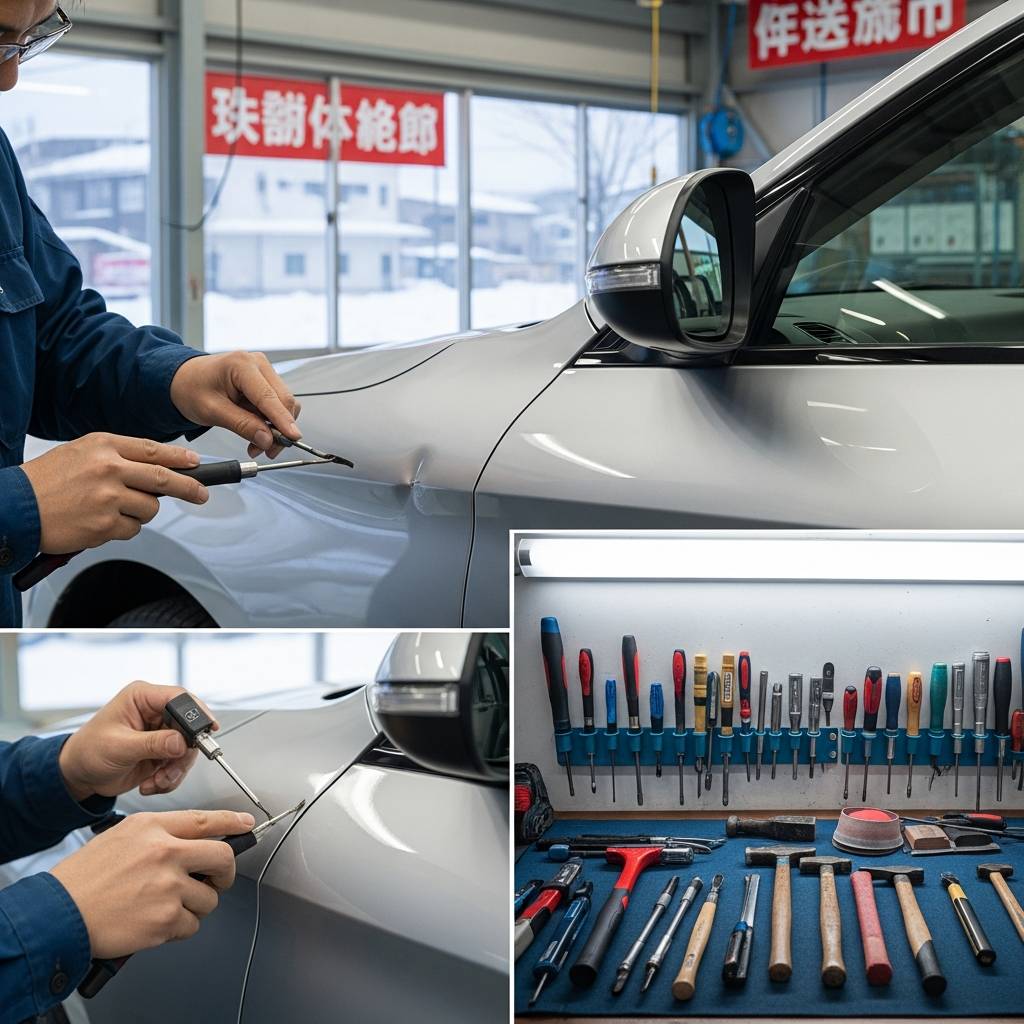 札幌市で知られざる車のへこみ修理サービスの実態と選び方｜ピッカーズ札幌店 – 札幌市の車のキズ・ヘコミ、板金修理専門店
