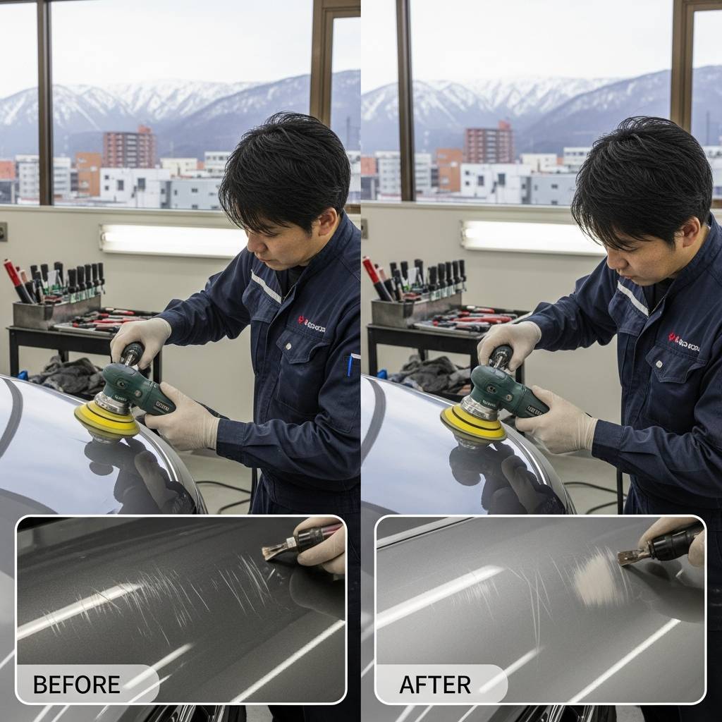 札幌ドライバー必見！プロが教える車の傷修復テクニック比較｜ピッカーズ札幌店 – 札幌市の車のキズ・ヘコミ、板金修理専門店