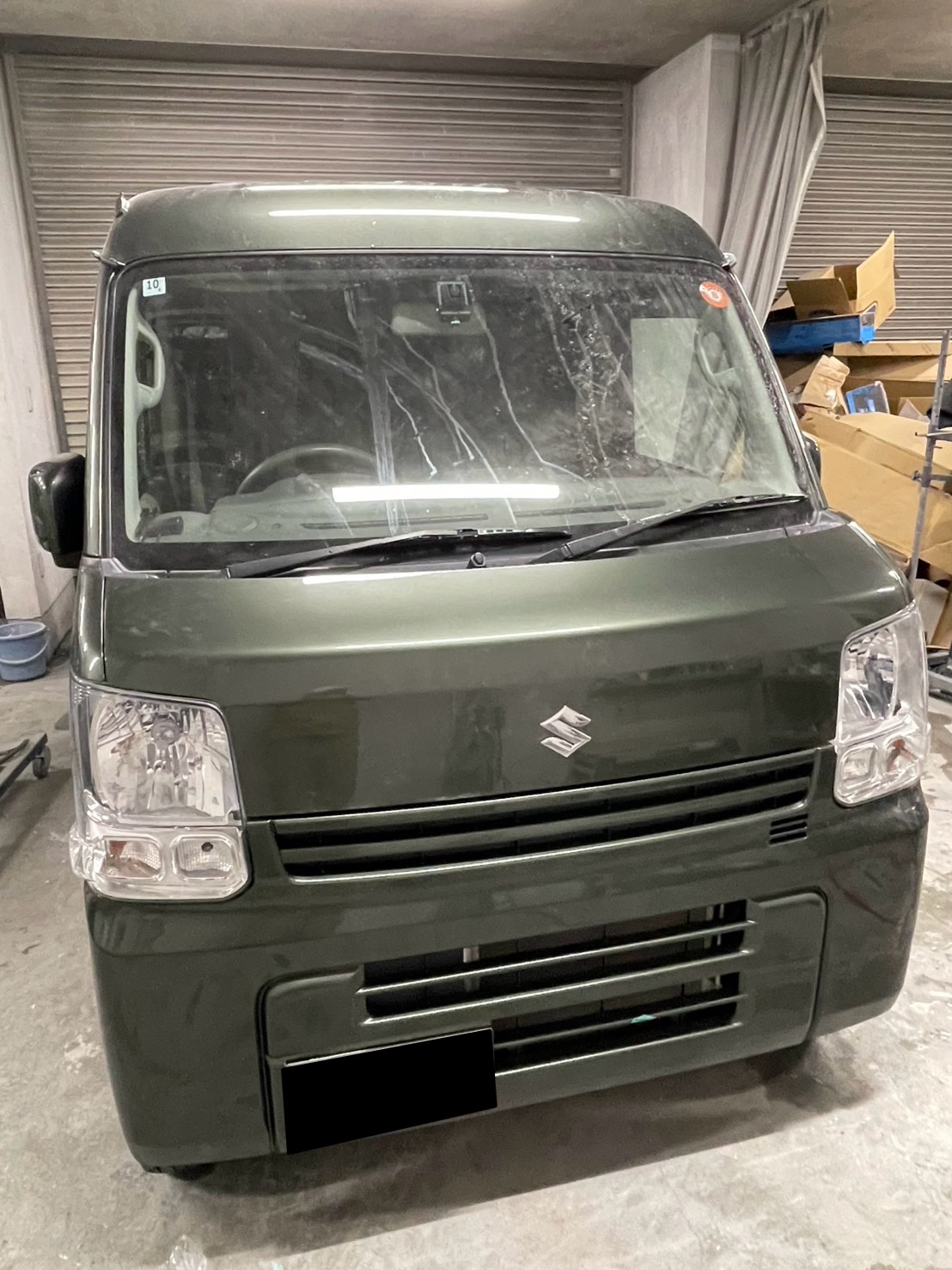 スズキエブリイ へこみキズ｜ピッカーズ札幌店 – 札幌市の車のキズ・ヘコミ、板金修理専門店