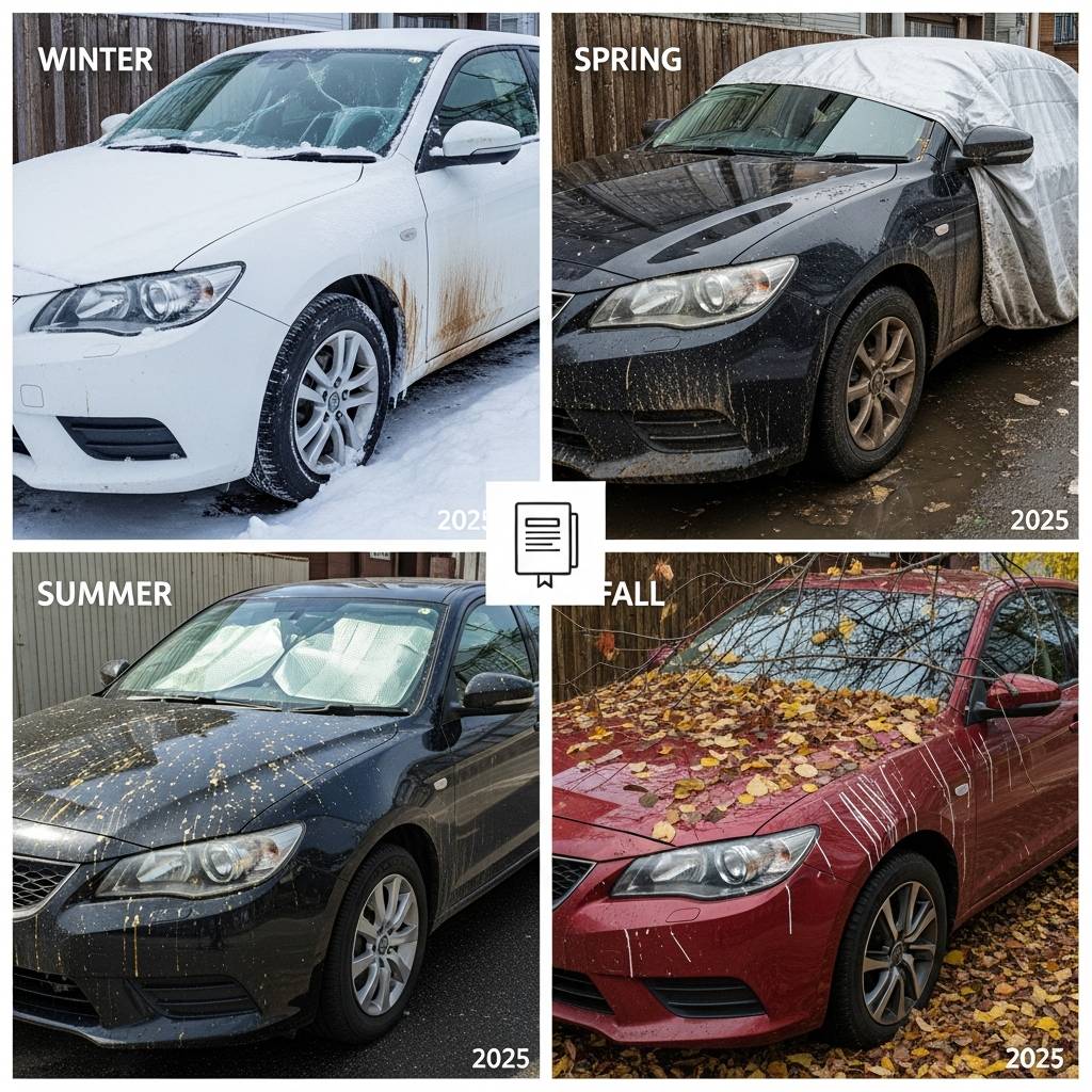 札幌の四季で変わる車の傷リスクとその対策マニュアル2025｜ピッカーズ札幌店 – 札幌市の車のキズ・ヘコミ、板金修理専門店