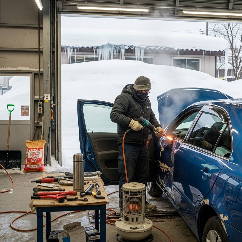 北海道札幌市の気候が車のへこみ修理に与える影響と対策法｜ピッカーズ札幌店 – 札幌市の車のキズ・ヘコミ、板金修理専門店