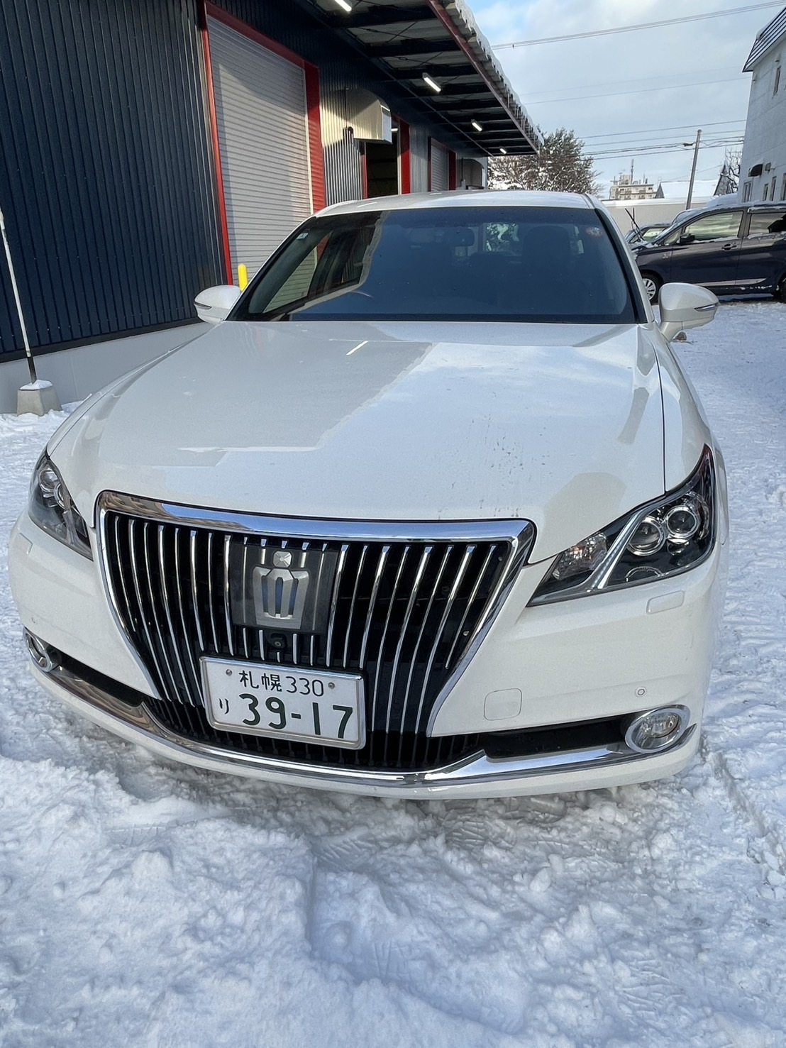 クラウン　ヘコミ｜ピッカーズ札幌店 – 札幌市の車のキズ・ヘコミ、板金修理専門店