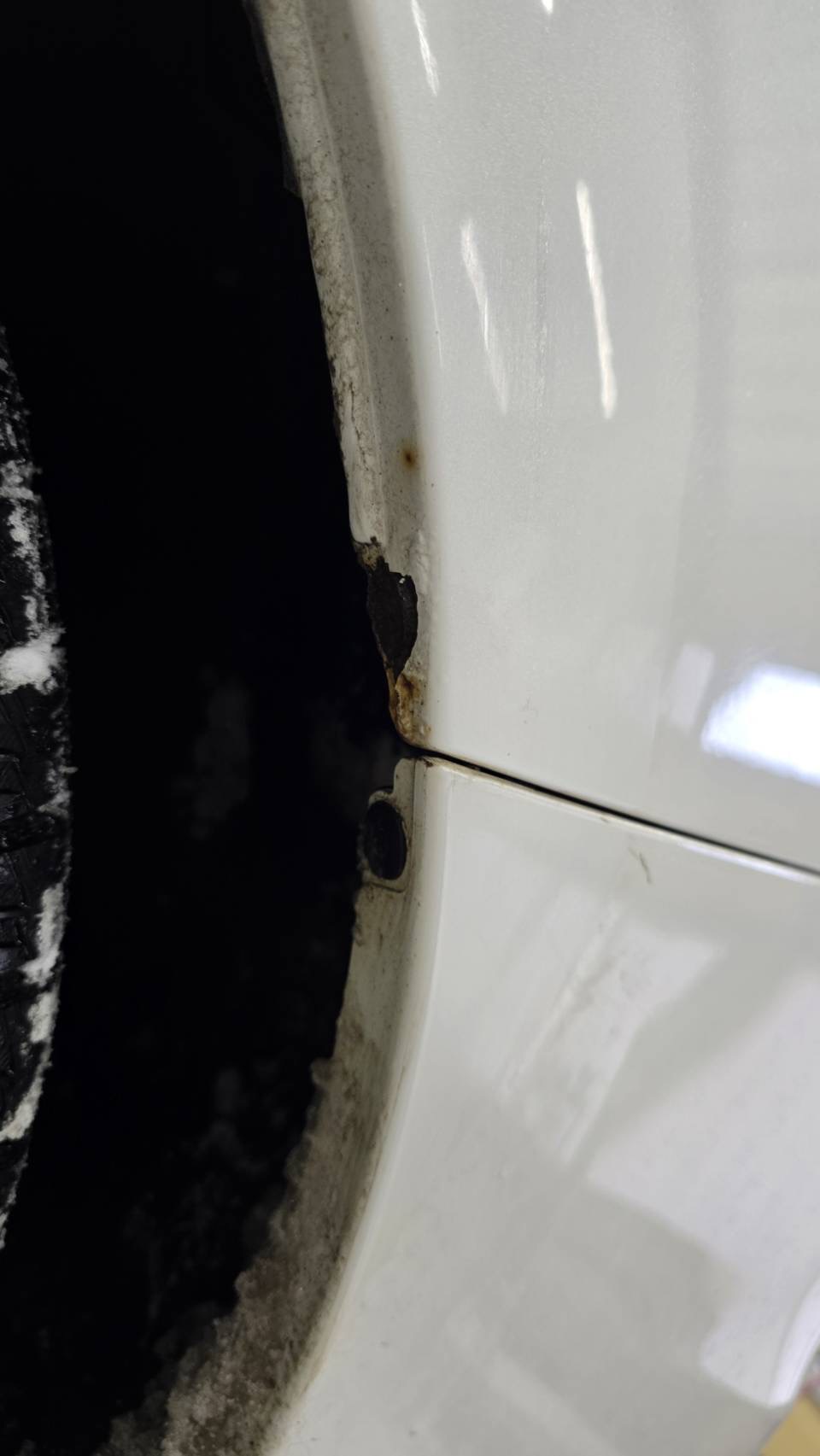 スバル インプレッサ　サビ修理｜ピッカーズ札幌店 – 札幌市の車のキズ・ヘコミ、板金修理専門店