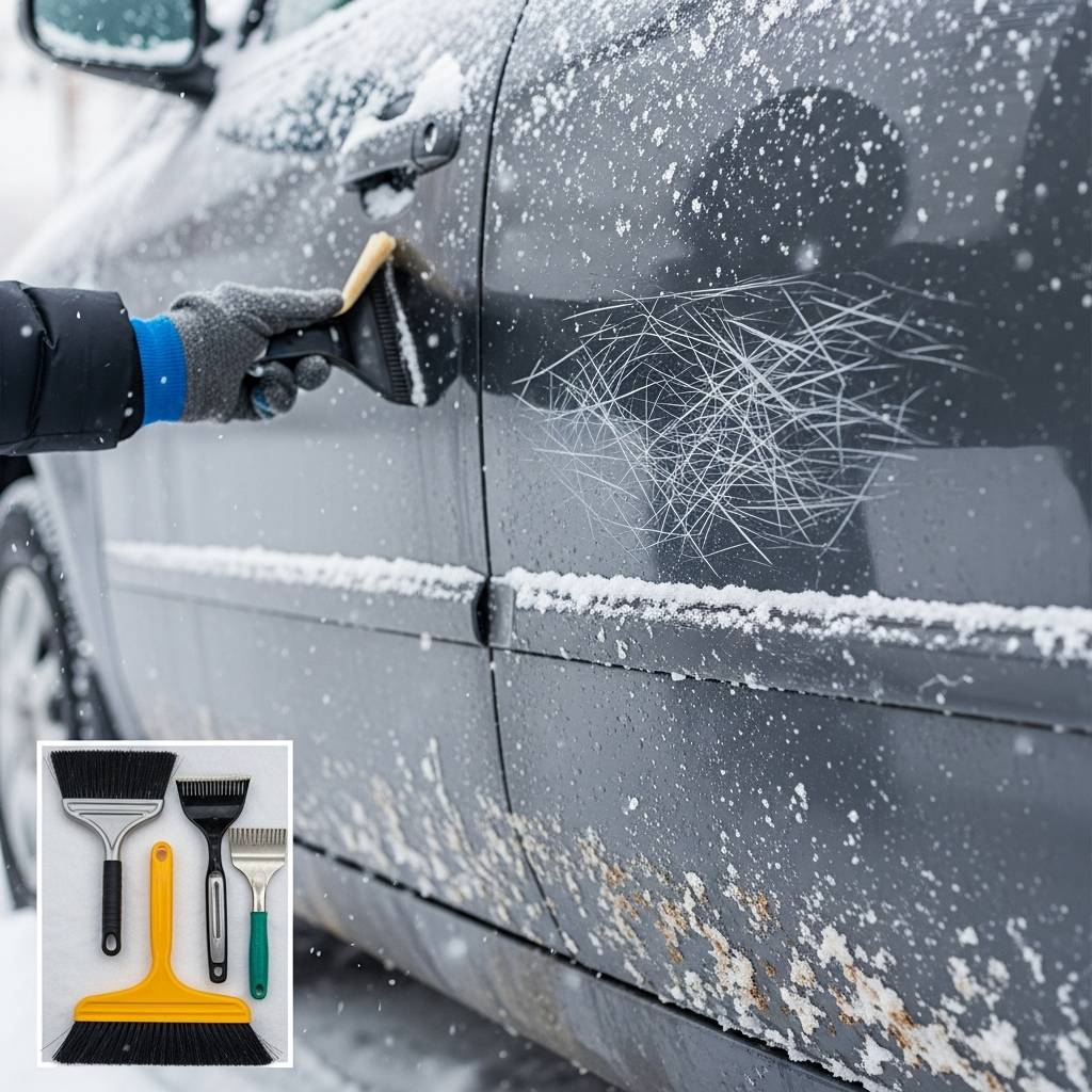 札幌市民が知らない！雪国特有の車の傷の種類と予防テクニック