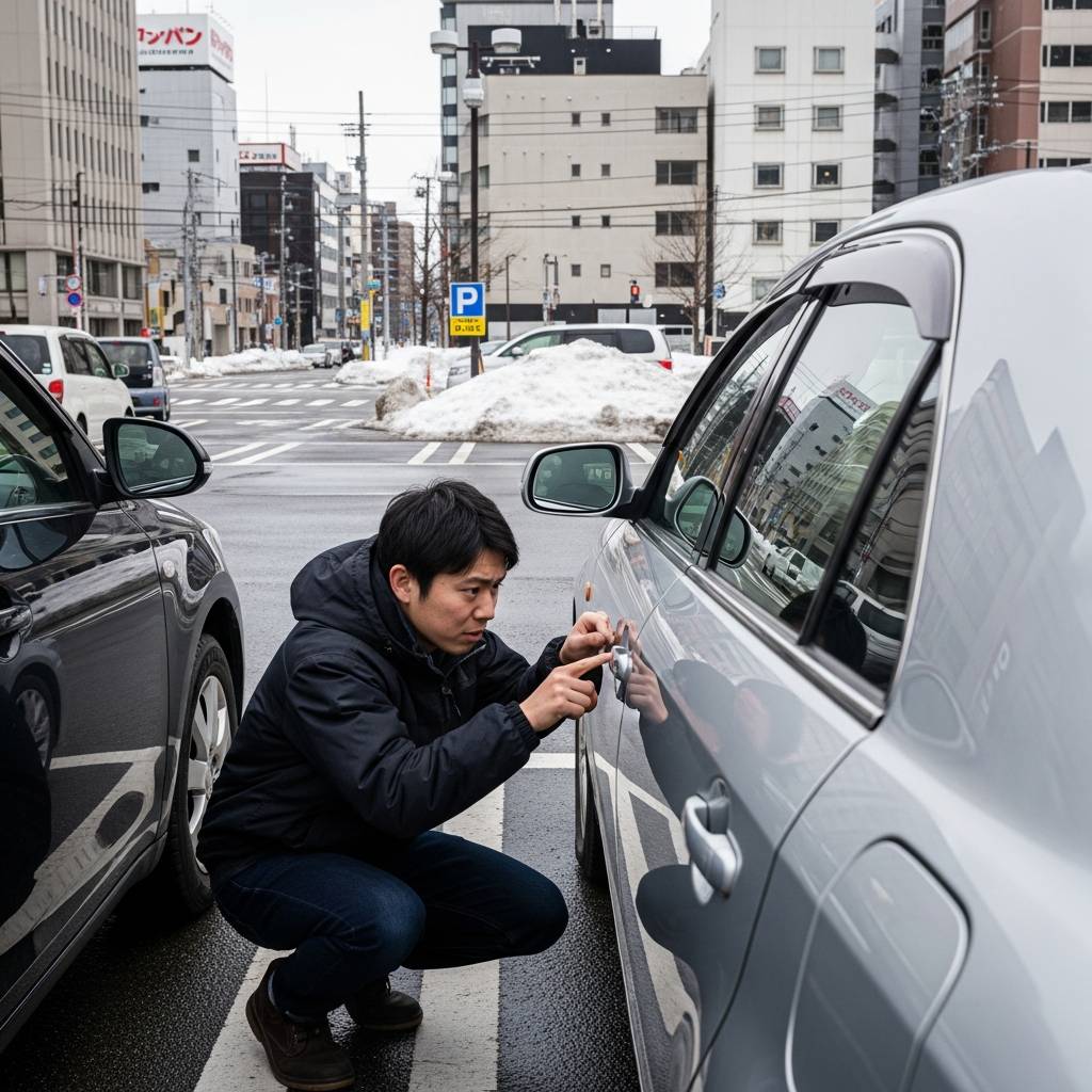札幌市内の駐車場で起きる車の傷トラブル実態調査レポート｜ピッカーズ札幌店 – 札幌市の車のキズ・ヘコミ、板金修理専門店
