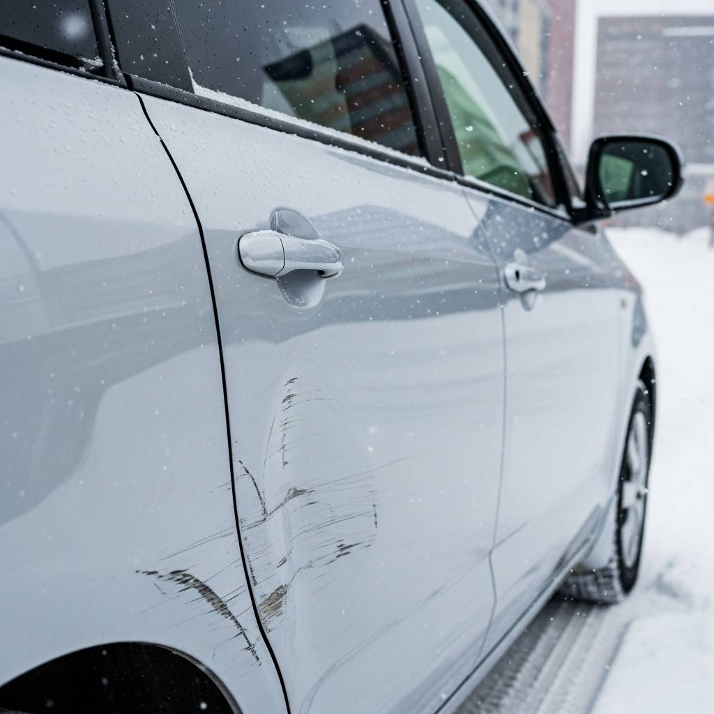 札幌在住者が教える冬道で避けられない車の傷トラブル対処法｜ピッカーズ札幌店 – 札幌市の車のキズ・ヘコミ、板金修理専門店