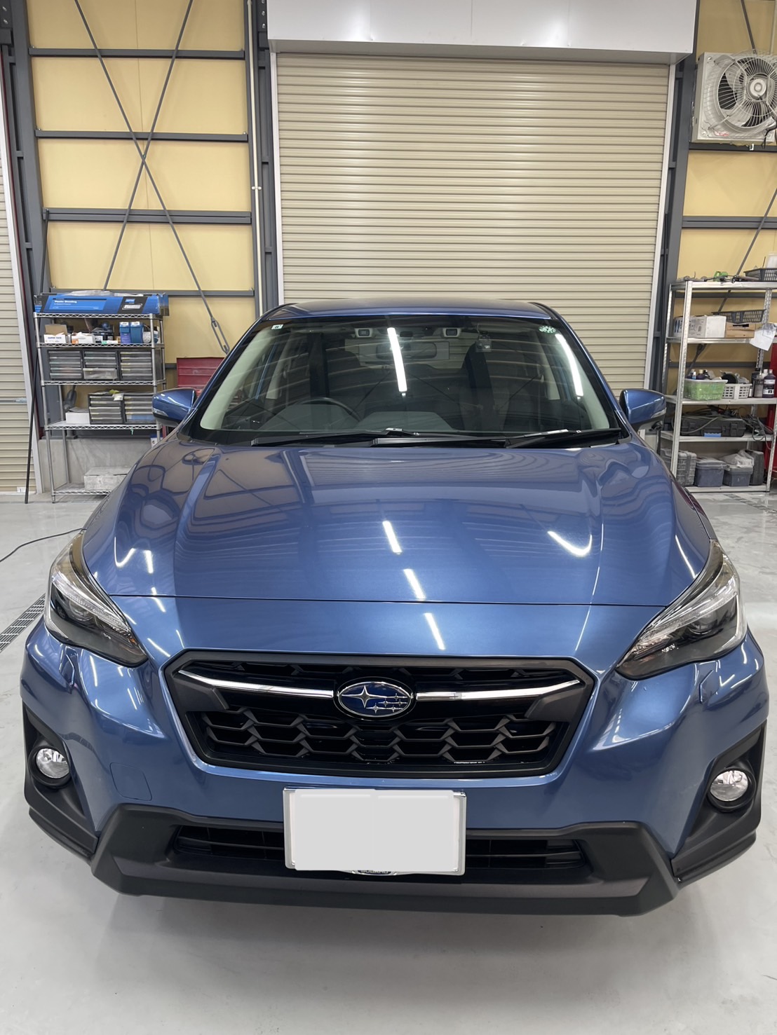 スバルインプレッサXV　へこみ｜ピッカーズ札幌店 – 札幌市の車のキズ・ヘコミ、板金修理専門店