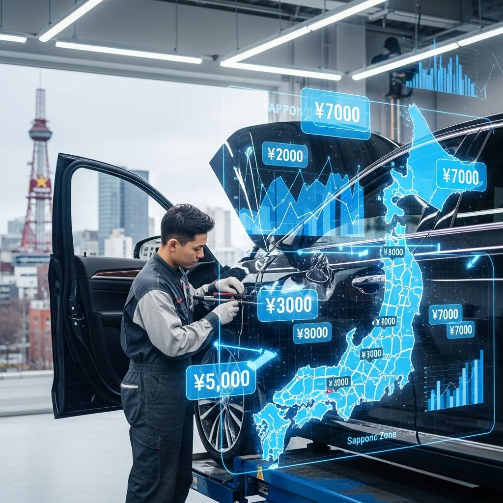 札幌市内エリア別・板金修理相場の違いと納得の修理を受ける秘訣｜ピッカーズ札幌店 – 札幌市の車のキズ・ヘコミ、板金修理専門店